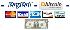 Picture of types of payment accepted